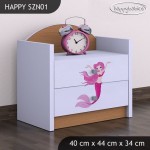 Nočna omarica Happy babies Morska deklica 21 SZN1